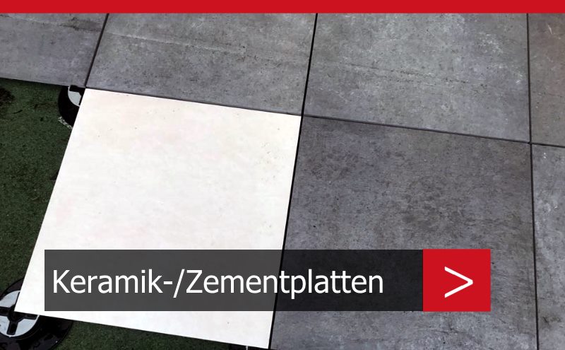 Flachdach Keramikplatten, Zementplatten von Kämpfer Bedachungen, Grenchen im Bezirk Lebern, Kanton Solothurn